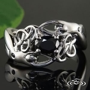 Wiccan engagement best sale rings